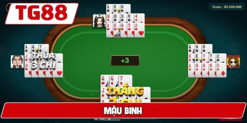 Mậu Binh Đổi Thưởng Tại TG88 – Chiến Lược Và Cơ Hội Thắng 5 Mậu Binh