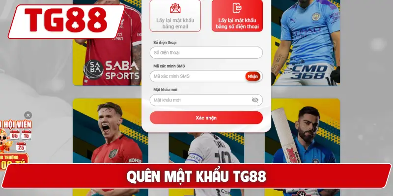 Hướng Dẫn Khi Quên Mật Khẩu TG88 - Cách Khôi Phục Đơn Giản 8 Quên mật khẩu TG88