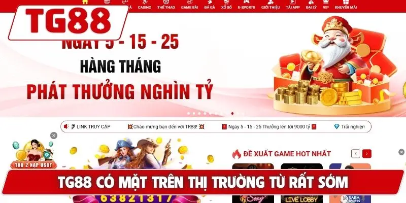 TG88 có mặt trên thị trường từ rất sớm